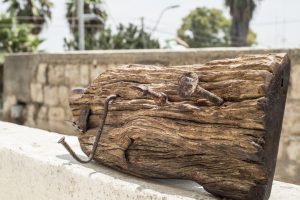 מתלה עץ אפריקאי1